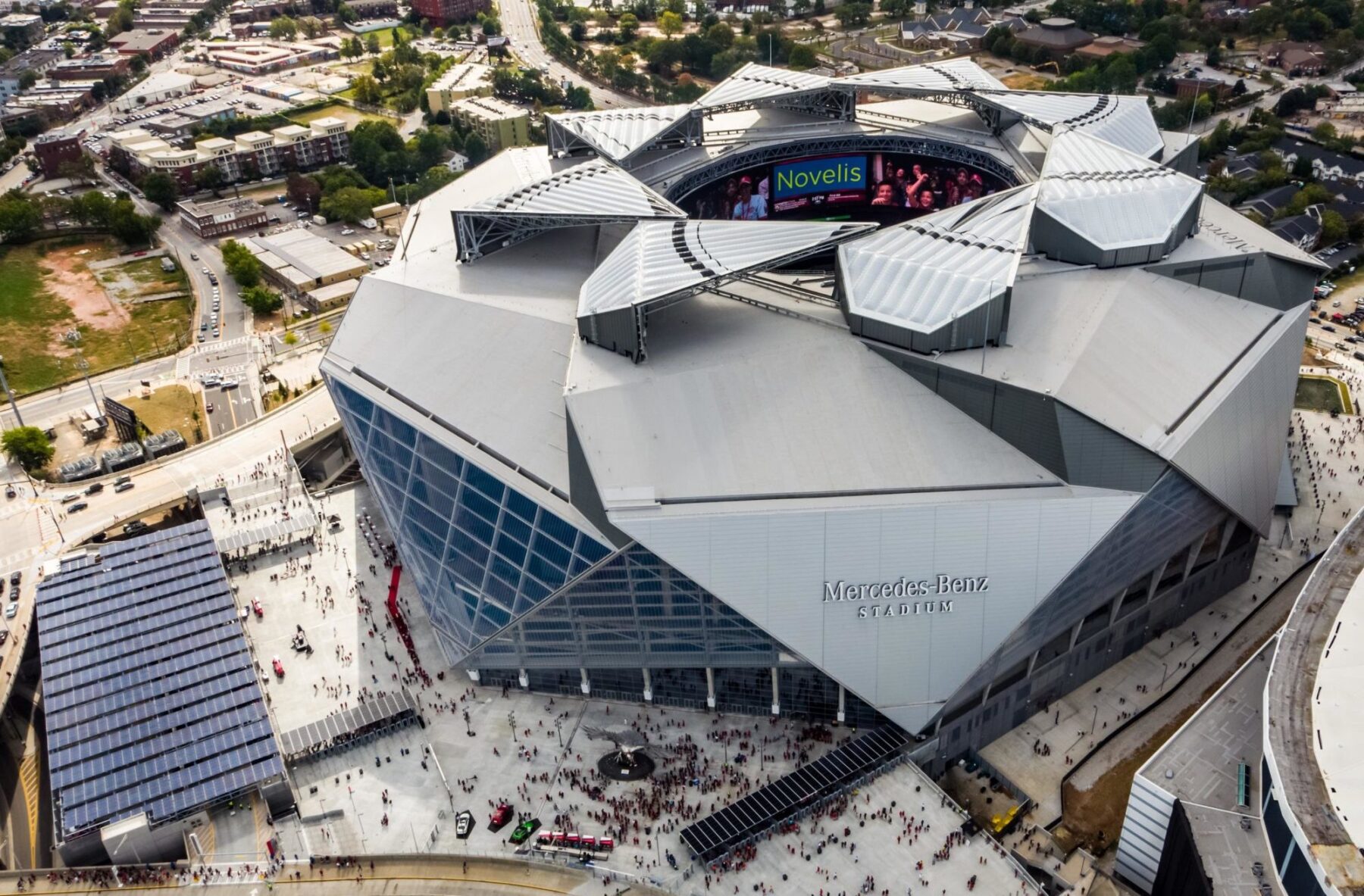 Georgia Dome, Atlanta Falcons football stadium - Stadiums of Pro